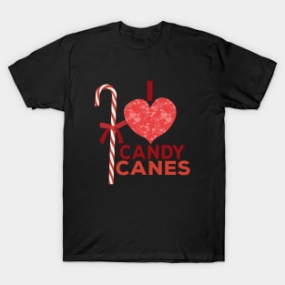 I Love Candy Canes T-Shirt